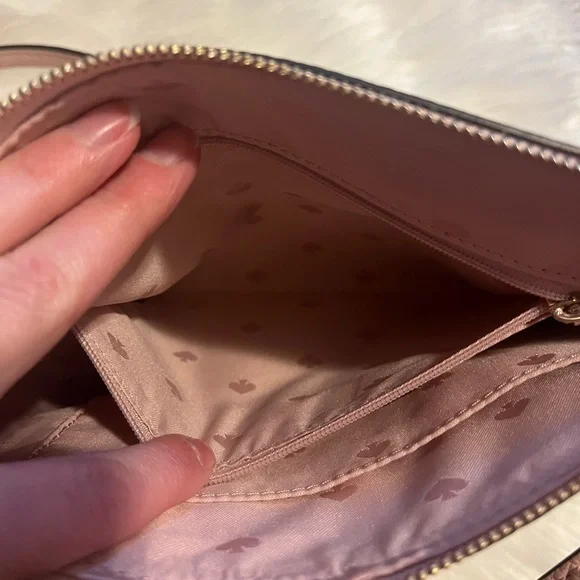 Kate Spade Pink Leather Crossbody Bag - Picture 9 of 12